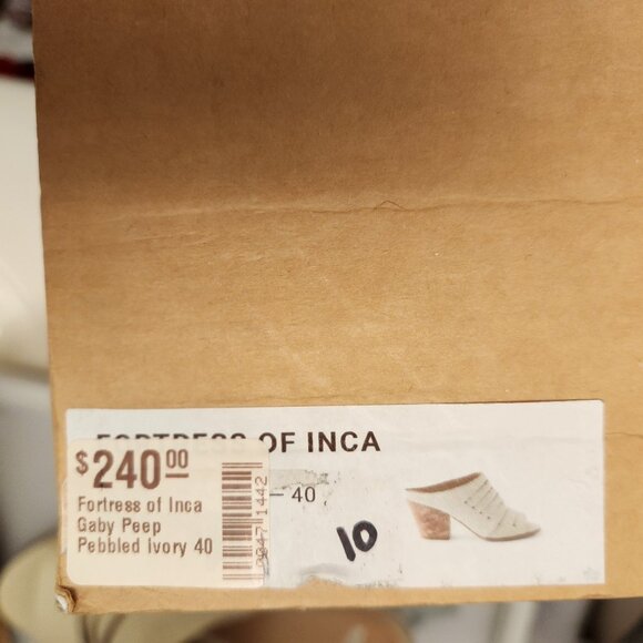 Fortress Of Inca "Gaby" Peep Toe Sandals. NIB. Size 9 - Picture 4 of 11